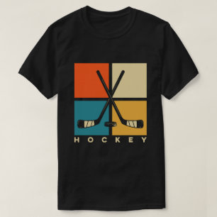 Hockey Eishockey Männer Jugendjungen Kinder T-Shirt