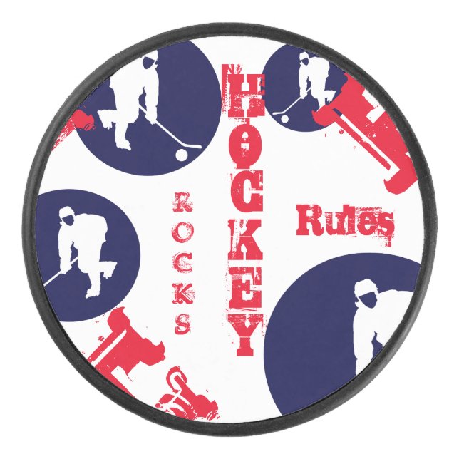 Hockey Eishockey Puck (Vorderseite)