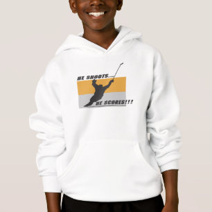 Hockey: Er schießt… ihn zählt! Hoodie