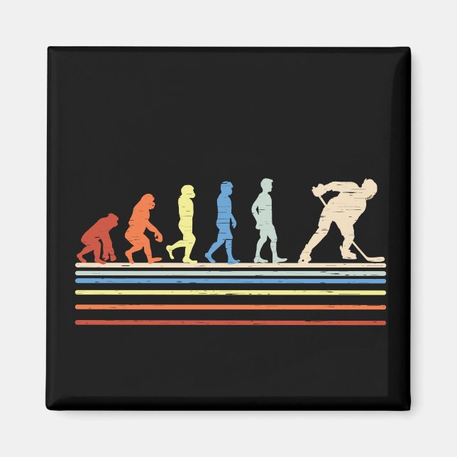 Hockey-Evolution Magnet (Vorne)