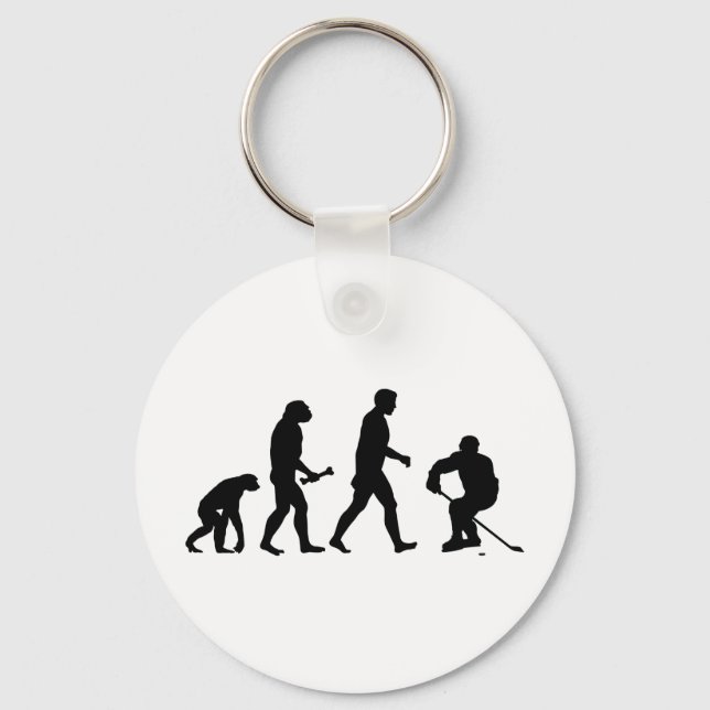 Hockey-Evolution Schlüsselanhänger (Vorderseite)