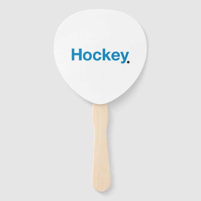Hockey Fächer (Vorderseite)