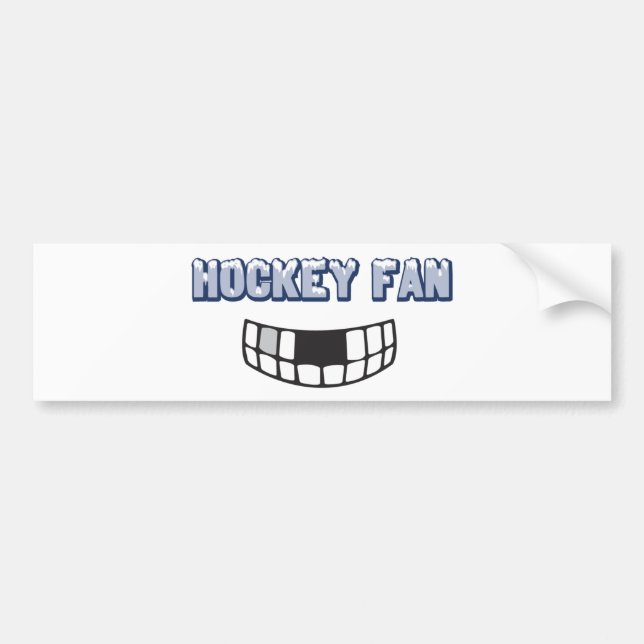 Hockey-Fan-Autoaufkleber Autoaufkleber (Vorne)