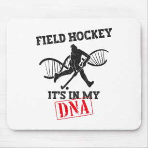 Hockey Feldhockey Es Ist In Meiner Dna Mousepad