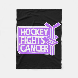 Hockey Fights Cancer Tees Erwachsene Uni Clic Fit  Fleecedecke
