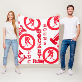Hockey Fleecedecke