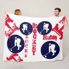 Hockey Fleecedecke