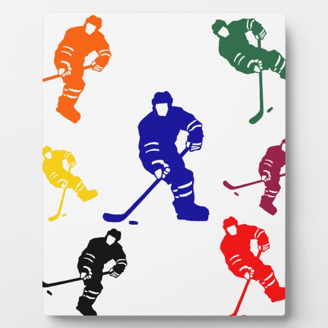 HOCKEY FOTOPLATTE (Vorderseite)