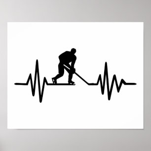 Hockey-Frequenz Poster