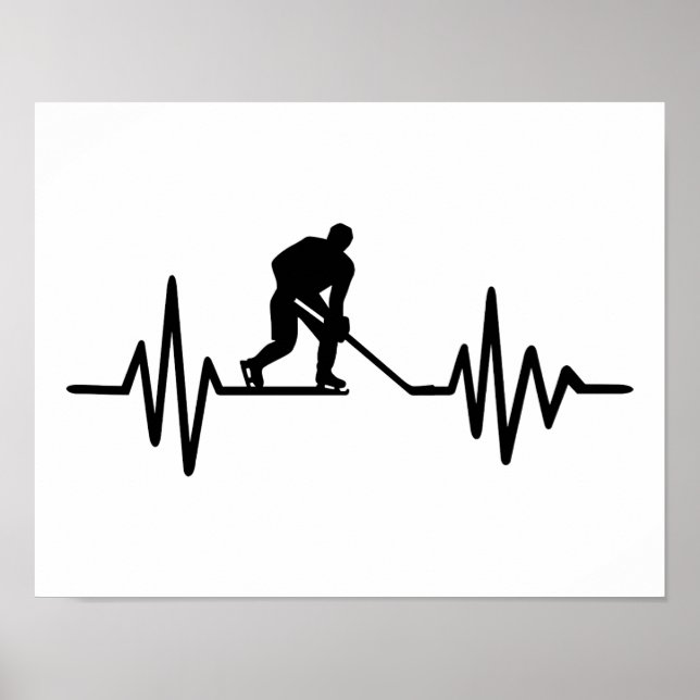 Hockey-Frequenz Poster (Vorne)