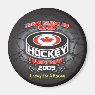 Hockey für eine Vernunft Magnet