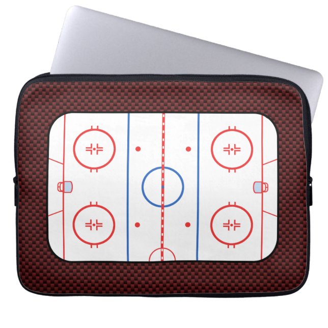 Hockey Game Companion Autograph Ready Laptopschutzhülle (Vorderseite)
