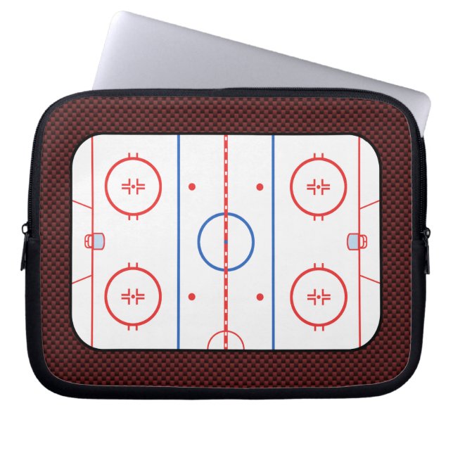 Hockey Game Companion Autograph Ready Laptopschutzhülle (Vorderseite)