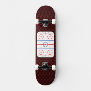 Hockey Game Companion Rink Diagramm Skateboard