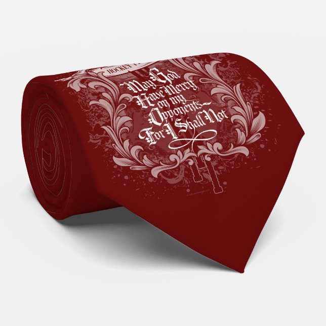 Hockey Gebet (mit Spielernummer) Neck Tie Krawatte (Gerollt)