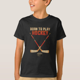 Hockey geboren T-Shirt