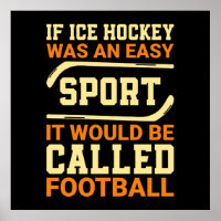 Hockey gegen Fußball