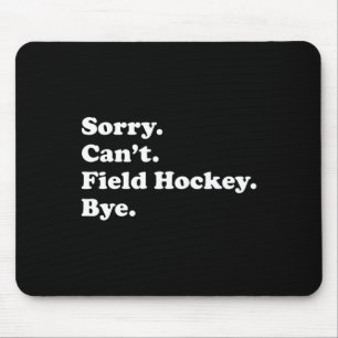 Hockey-Geschenk für Männer Frauen Jungen oder Mädc Mousepad