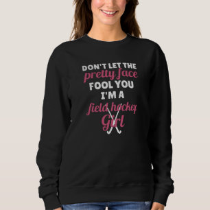 Hockey-Geschenke für Damen-Feldhockey-Spieler Sweatshirt