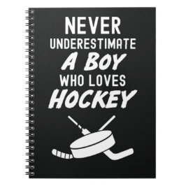 Hockey Geschenke für Jungs Kinder Kinderschule Notizblock