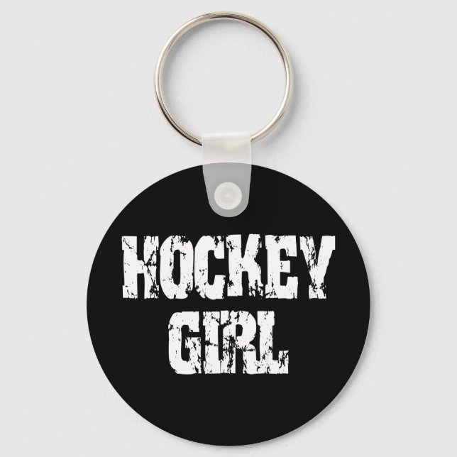 Hockey Girl Hockey Girls Schlüsselanhänger (Vorderseite)
