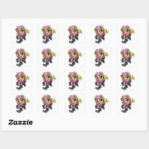 Hockey Girl Sticker
