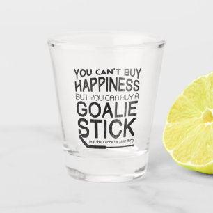 Hockey Goalie, Glück kann man nicht kaufen Schnapsglas
