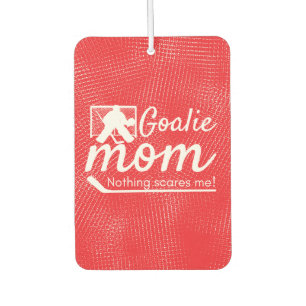 Hockey Goalie Mama Air Freshener Red Autolufterfrischer