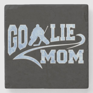 Hockey Goalie Mama Athletic Schwanz Steinuntersetzer