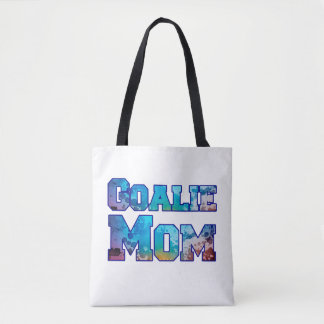 Hockey Goalie Mama Watercolor Tasche
