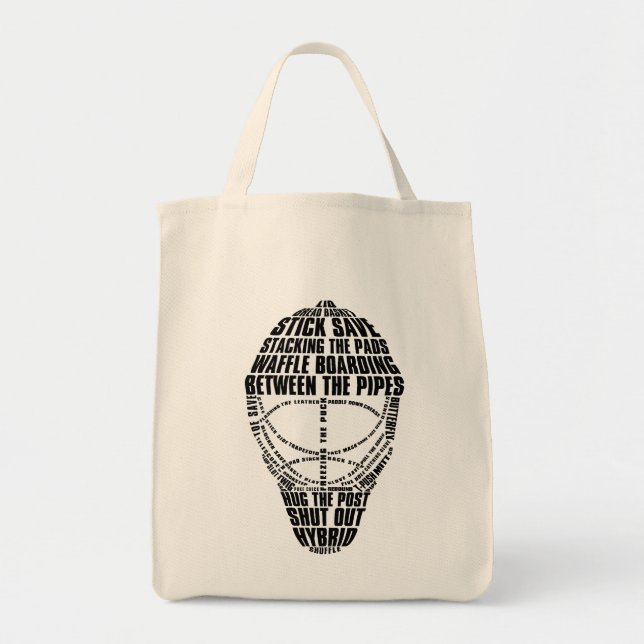 Hockey Goalie Mask Bag Tragetasche (Vorne)
