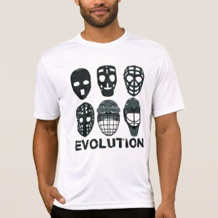 Hockey Goalie Mask Evolution T-Shirt