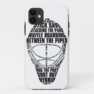 Hockey Goalie Maske Handy Abdeckung iPhone 11 Hülle