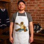 Hockey Goalie Schürze<br><div class="desc">Ein Hockey-Torwart hat sich alle zusammengetan. Dieses Design sieht auf dieser Schürze wirklich effektiv aus</div>