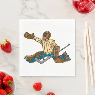 Hockey Goalie Serviette