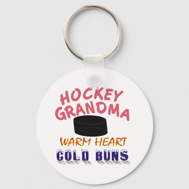 HOCKEY GRANDMA SCHLÜSSELANHÄNGER (Vorderseite)