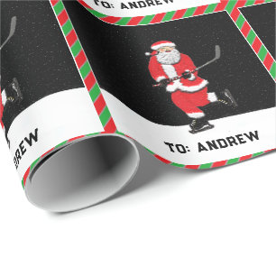 Hockey Holiday-Geschenk Geschenkpapier