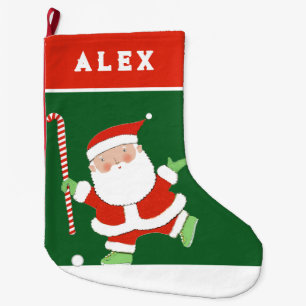 Hockey Holiday Geschenke Große Weihnachtsvorräte Großer Weihnachtsstrumpf