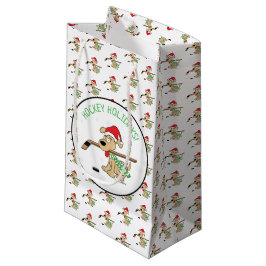 Hockey Holidays Hockey Hund Kleine Geschenktasche Kleine Geschenktüte