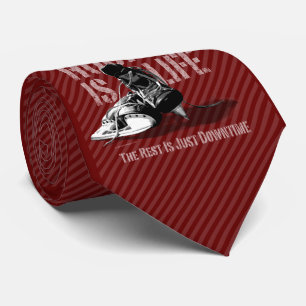 Hockey ist das Leben Neck Tie Krawatte