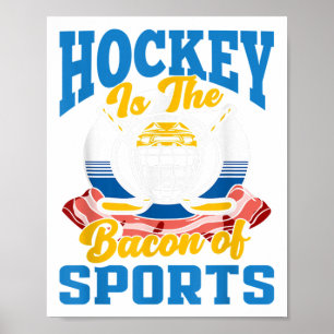 Hockey ist der Betrug des Sports Lustiges Feld Eis Poster