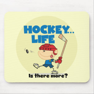 Hockey ist dort mehr T - Shirts und Geschenke Mousepad