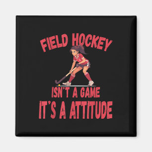 Hockey ist kein Spiel, es ist eine Einstellung Magnet