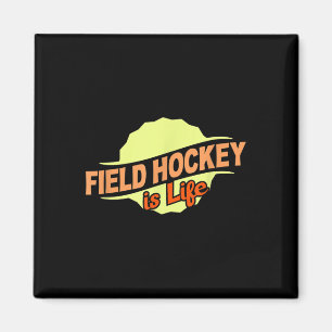 Hockey ist Leben Cool Sports Fan Athlet Com Magnet