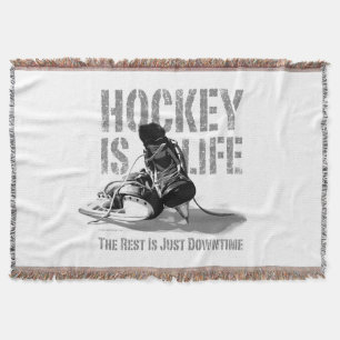 Hockey ist Leben Decke