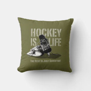 Hockey ist Leben Kissen