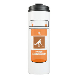 Hockey ist meine Droge Thermosbecher