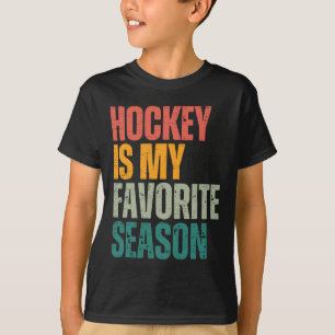 Hockey ist meine Lieblingsjahreszeit Lustiger Hock T-Shirt