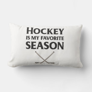 Hockey ist meine Lieblingssaison Lendenkissen