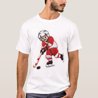 Hockey-Junge T-Shirt
